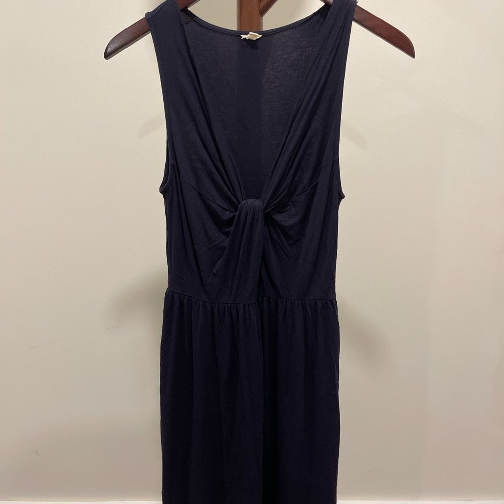 JCrew Sleeveless Navy Blue Dress, US Size S